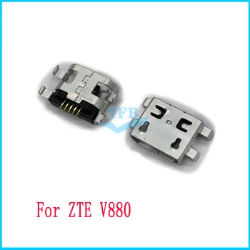 10 - 100PCS טעינת USB נמל עגינה מחבר שקע עבור ZTE V880
