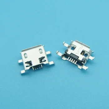 10pcs/pack עבור G15Y מיקרו USB 5pin סוג B נקבה מחבר עבור טלפון נייד Micro USB מחבר ג ' ק