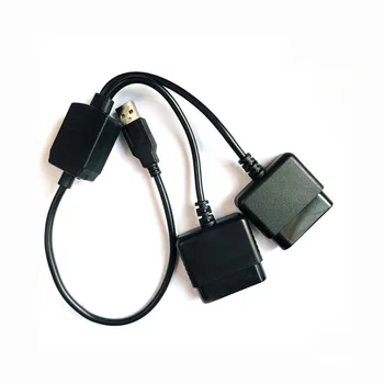 2 in 1 USB כבל מתאם עבור ps2 ל ps3 pc ממיר כבלים