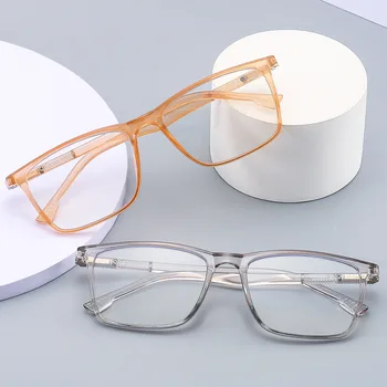 2023 חדשה נגד אור כחול שטוח העדשה האולטרה חומר מחשב תלמיד קרינה משקפי זוקן ראייה קוצר ראייה מסגרת משקפיים