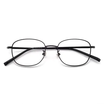 50mm משקפי מסגרות אופנתי ונאה מטיטניום טהור מתכת עגולה עיצוב של גברים ונשים משקפיים מלאה Frame80011