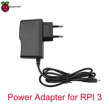 5V 2.5-Pi פטל 3 מתאם חשמל עבור RPI 3 מודל B כוח מטען עם האיחוד האירופי אותנו בריטניה תקע מיקרו USB