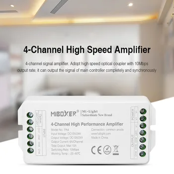 5pcs Mi בוקסר PA4 4-ערוץ Hight ביצועים led הרצועה מגבר/PA5 5-Ch ביצועים גבוהים מגבר RGB/RGBW LED הרצועה