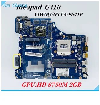 90004030 VIWGQ GS לה-9641P Mainboard עבור Lenovo ideapad G410 מחשב נייד לוח אם עם HM86 HD 8750M 2G GPU DDR3 100% נבדקו באופן מלא
