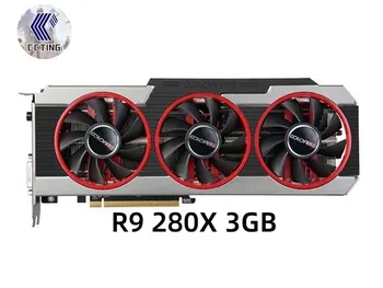Colorfire R9 280X 3GB כרטיסים גרפיים AMD Radeon R9 280A 3GB וידאו מסך כרטיסי GPU המחשב השולחני המפה Videocard PCI-E X16 HDMI