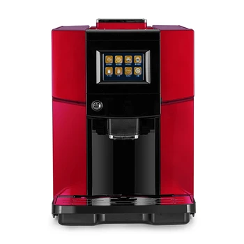 Commerical מסך מגע חכם מפואר אוטומטי מכונת קפה בבית חלב מוקצף טחינת משולב מכונת אספרסו