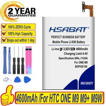 HSABAT 4600mAh BOPGE100 B0PGE100 סוללה עבור HTC one M9 M9+ M9W אחד M9 Plus M9pt לו Ultra 0PJA10 0PJA13