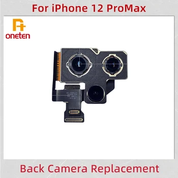 ONETEN בחזרה מצלמה אחורית עבור iPhone 12 Pro מקס 100% נבדק הראשי חזרה עדשת המצלמה Moduls חיישן להגמיש כבלים עבור iPhone 12 חלקים