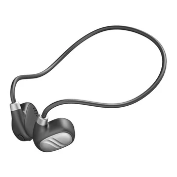 אמיתי עצם הולכה אוזניות Bluetooth HiFi אוזן-הוק אלחוטיות אוזניות ספורט Waterproof מוסיקה אוזניות עם מיקרופון Earbud פועל