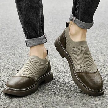 הגעה לניו גברים ברחובות אופנה רשת טלאים עבה תחתונה נעליים מזדמנים זכר ספורט הליכה נעלי ספורט Zapatillas Hombre