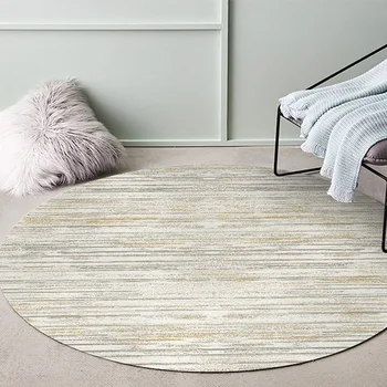 השטיח בסלון המודרני מינימליזם קישוט הבית שטח גדול באיכות גבוהה השינה שטיח רך נוח ורך Breathablr מחצלת