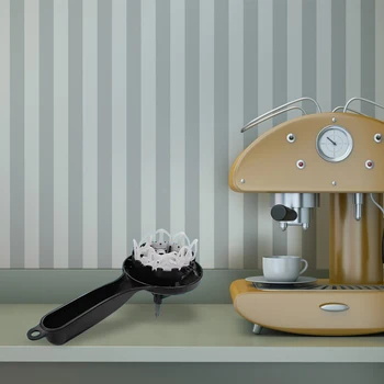 חצי-אוטומטי מכונת קפה מברשת עם ידית פלסטיק סיליקון לניקוי סיבוב מברשות משק אספקה כלים ואביזרים