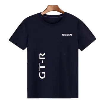 יוניסקס GT-R חולצה Harajuku מנופחים חולצה אופנת רחוב נשים גברים הקיץ העליון פנאי טריקו בגדי פאנק חולצות לגברים