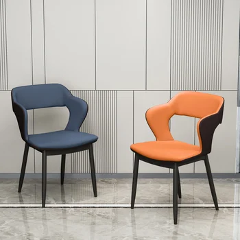 יוקרה איטלקית כסאות אוכל מודרניים משרד נוח ייחודי כסאות אוכל סקנדינבי מינימליסטי Sedie ריהוט חדר שינה GXR46XP