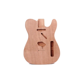לא סגורים גוף הגיטרה עץ מהגוני גיטרה חשמלית החלפת DIY גיטרה TL סגנון