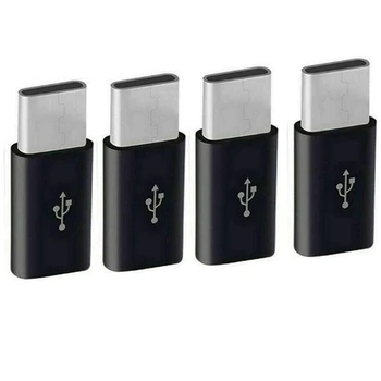 מיקרו-USB ל-Usb C מתאם Mini Typec טעינה מתאם Usb Type C מתאם המרה מחבר עם הנגד