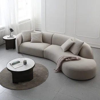 מלא Bodya קצף ספוג ספה פינתית מבוגרים עצלן מודולרי זולים ספה לבנה כורסה להירגע Divani Soggiorno הרהיטים בסלון