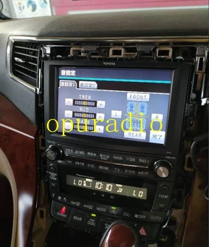 משלוח חינם 8inch LCD מסך תצוגה עבור טויוטה Alphard טלוויזיה מסכי משענת הראש ברכב GPS צג lcd