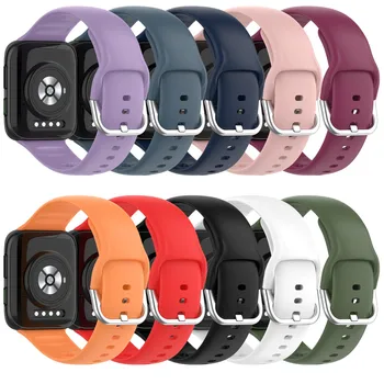 מתאים Oppo Watch2 צבע טהור לנשימה סיליקון לצפות 42mm ספורט רצועה צבעונית תמיכה אבזרים משלוח חינם