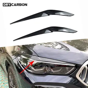 סיבי פחמן / ABS שחור מכוניות הגבה העפעף מדבקה לקצץ Bodykits עבור ב. מ. וו X5 G05 M ספורט 2019 +