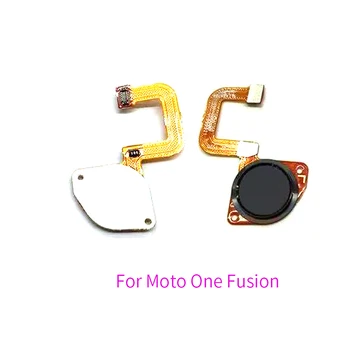 עבור Motorola Moto אחד פיוז ' ן פלוס + חיישן טביעות אצבע זיהוי מגע כפתור הבית מפתח להגמיש כבלים