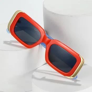 פופולרי האופנה משקפי שמש של נשים רטרו מעצב מותג ג ' לי צבע גוונים UV400 גברים שיפוע משקפי שמש Gafas דה סול 2023