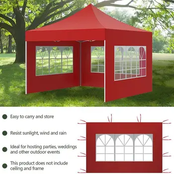 קמפינג ברזנט עם חלון קמפינג אוהל חזק קשיחות חיצונית אוהל החופה בד לציוד מחנאות