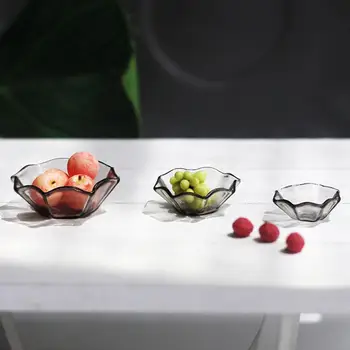שימושי יצירתי משקל הבובות מגש חטיפים קערה דגם זעיר קישוט זעיר קערת סלט מיני פירות מגש 3Pcs